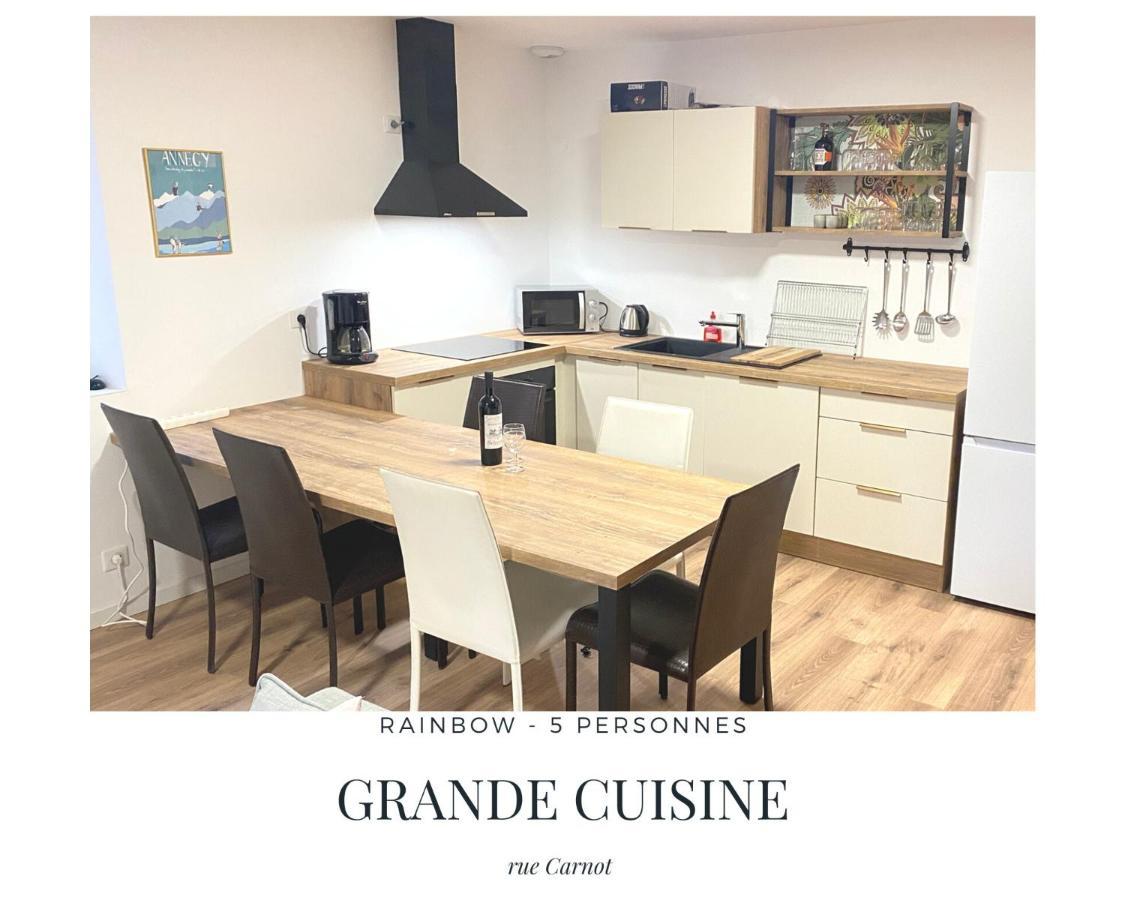 Rainbow, Rue Carnot Apartment Annecy Ngoại thất bức ảnh